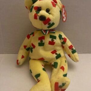 Ty Beanie Baby “Piñata “ born on Cinco de Mayo with Mexican Flag pattern.